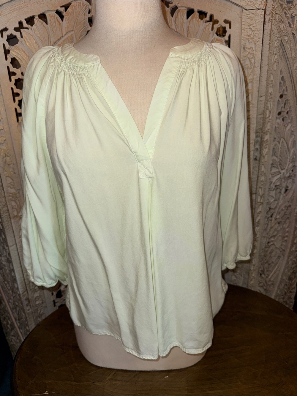 crown & ivy Peasant Blouse